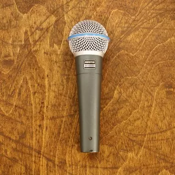Микрофон Shure BETA 58A Handheld Supercardioid Dynamic Microphone