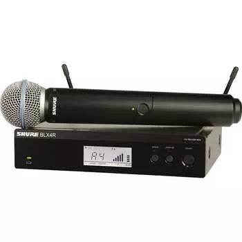 Микрофон Shure BLX24R/B58 J11 Rackmount Wireless Handheld Microphone System w/ Beta 58A
