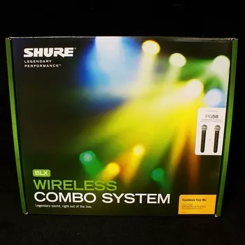 Микрофон Shure BLX288 / PG58-H10