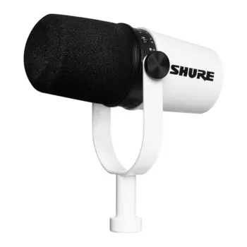 Микрофон Shure MV7 USB, белый