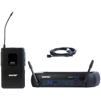 Микрофон Shure PGXD14/93 Wireless Microphone System with WL93 Lavalier (Band X8: 902 - 928 MHz)