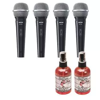 Микрофон Shure Shure SV100-W Multi-Purpose Cardioid Microphone + Sanitizer 4PK