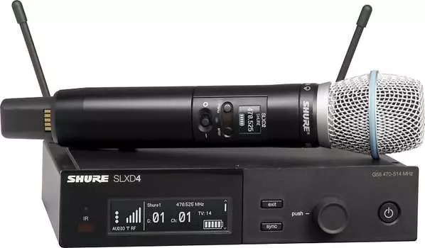 Микрофон Shure SLXD24/B87A-J52
