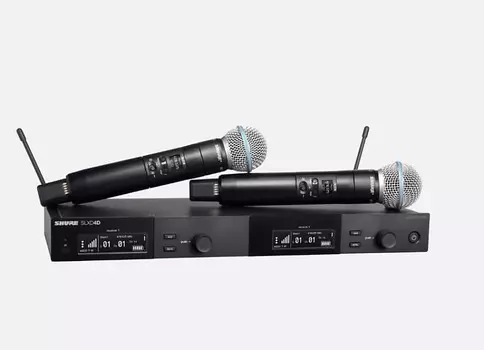 Микрофон Shure SLXD24D/BETA-G58