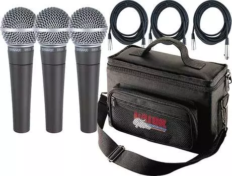 Микрофон Shure SM58LC3PAK