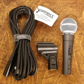 Микрофон Shure SM58S Handheld Cardioid Dynamic Microphone with On / Off Switch