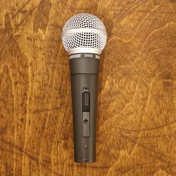 Микрофон Shure SM58S Handheld Cardioid Dynamic Microphone with On / Off Switch