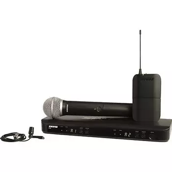Микрофон Shure WIRELESS COMBO BLX1288/CVL-H9