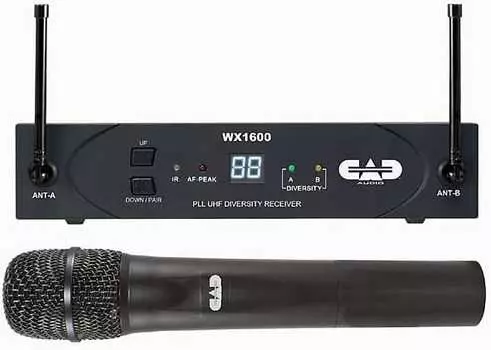 Микрофонная система CAD StagePass WX1600 Wireless Handheld Microphone - F Band (638-662 MHz)