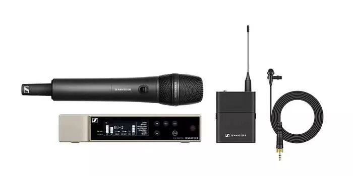 Микрофонная система Sennheiser EW-D ME2/835-S SET Digital Wireless Combo Microphone System (Q1-6: 470 to 526 MHz)