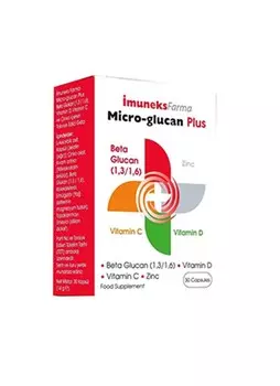 Микроглюкан Плюс 30 капсул IMUNEKS FARMA