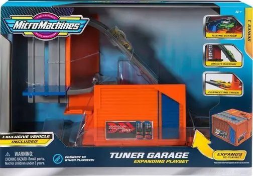 Микромашины Расширяемый Комплект Гаражная Парковка JAZWARES