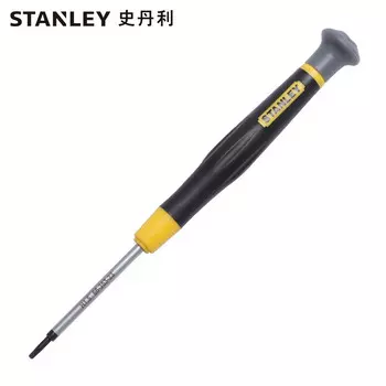 Микроотвертка Stanley, 6 угловая, внутренняя шестигранная отвертка H1,5x45 мм, шестиугольная микроотвертка, внутренняя, 6 угловая, 66-353-23