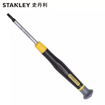 Микроотвертка Stanley, 6 угловая, внутренняя шестигранная отвертка H2,5x45 мм, шестиугольная микроотвертка, внутренняя, 6 угловая, 66-355-23