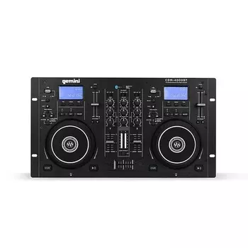 Микшер Gemini Gemini CDM-4000BT Dual CD/USB Media Player and Mixer with Bluetooth