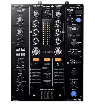 Микшер Pioneer DJM-450 2-Channel DJ Mixer
