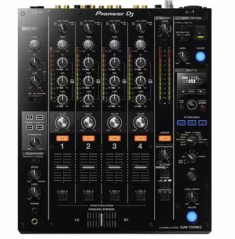 Микшер Pioneer DJM-750MK2 4-Channel Professional DJ Mixer