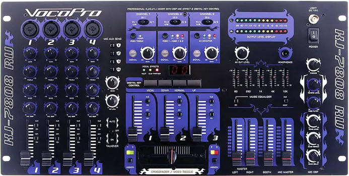 Микшер VocoPro KJ-7808 RV