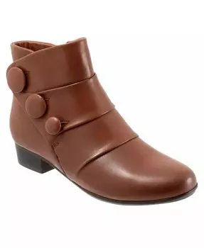 Мила ботинки Trotters, коричневый