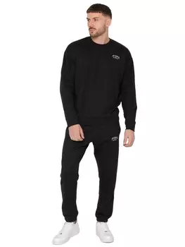 Милан спортивный костюм-толстовка оверсайз Enzo, черный