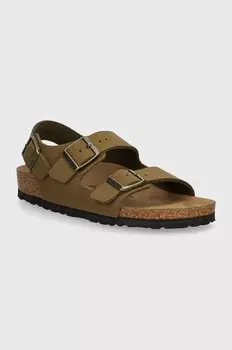Миланские сандалии Birkenstock, зеленый