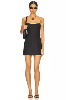 Miles мини-платье Lovers And Friends, black & ivory