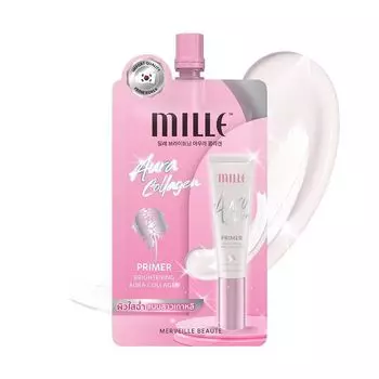 Mille Осветляющий праймер Aura Collagen SPF30 PA++ 6г, Pearl