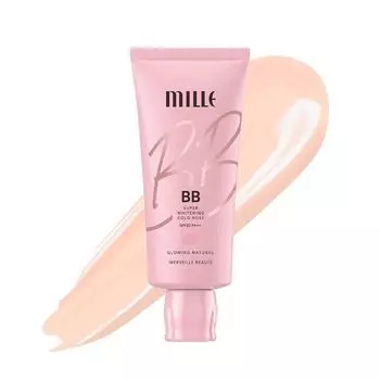 Mille Супер отбеливающий BB-крем Gold Rose SPF30 PA++ 30г. 02 Сияющий натуральный, Glowing Natural