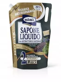 Милмил Пино, жидкое сосновое мыло, 2л., Milmil