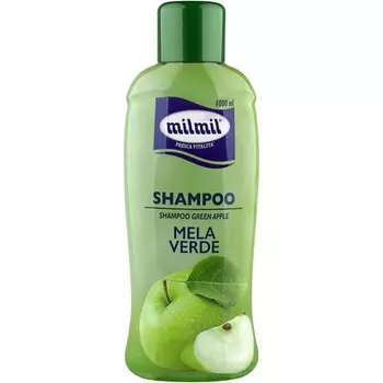 Milmil Шампунь Зеленое яблоко 1000мл