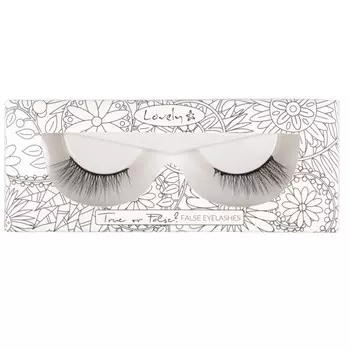 Мило, правда или ложь? Накладные ресницы, Накладные ресницы на полоске Lovely