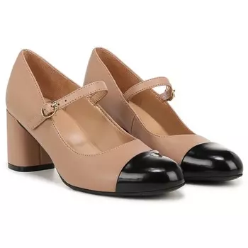 Милые туфли на каблуке Мэри Джейн Naturalizer, коричневый