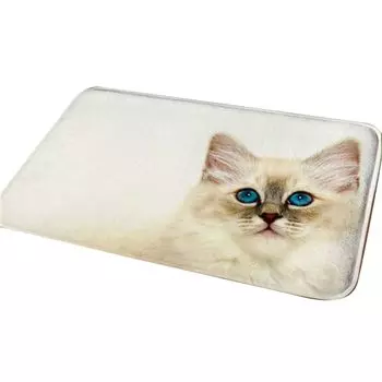 Милый 3D кот, животное, ванная комната, кухня, дверь, противоскользящий коврик, коврик, ковер-5 # Stuttg, мультиколор