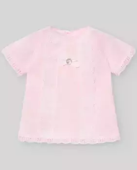 Милый дублет для девочки с кружевом PAZ Rodrguez, цвет Rosa