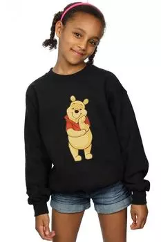 Свитшот с Винни-Пухом Disney, черный
