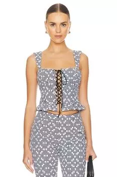 Мими топ For Love & Lemons, черный