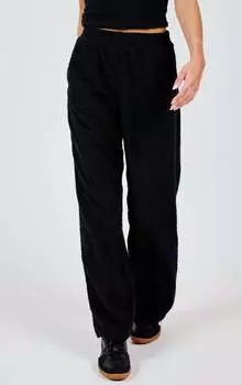 Mind You Уютные Широкие Брюки Черного Цвета Sadie & Sage