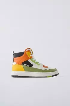 Minecraft mojang ab. высокие кроссовки ZARA, зеленый