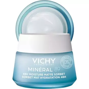 Mineral 89 48 часов Увлажняющий матовый сорбет Vichy