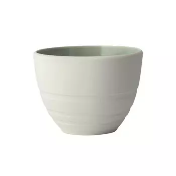минеральная кружка its my match Leaf 0,45 л like. by Villeroy & Boch, белый/зеленый