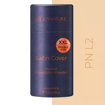 Минеральная основа MF Satin Cover Peach Nude PN L2 10г, Zanature