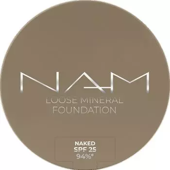 Минеральная рассыпчатая пудра 01 Naked NAM, 12 g