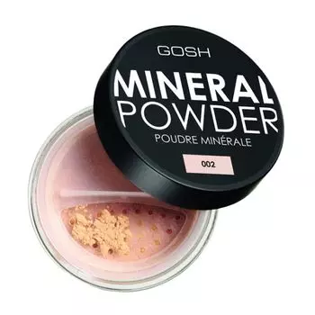 Минеральная рассыпчатая пудра Gosh, цвет 002 ivory, 8 гр