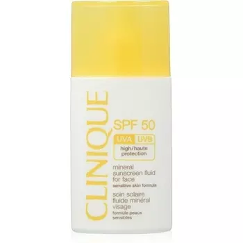 Минеральная солнцезащитная жидкость Spf50 30 мл, Clinique