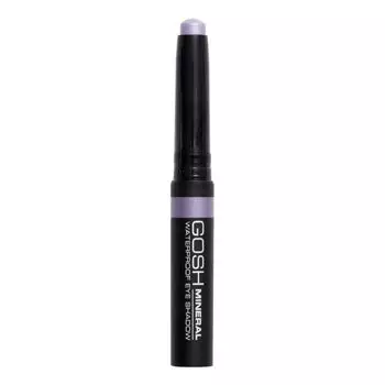 Минеральные водостойкие тени для век Gosh, цвет 008 violet, 1,4 гр