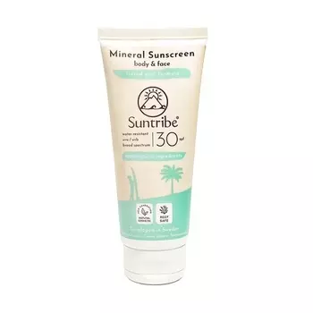 Минеральный биосолнцезащитный крем Spf 30 для тела и лица 100мл, Suntribe