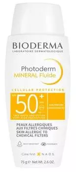 Минеральный флюид для лица SPF50+, 75 г Bioderma, Photoderm