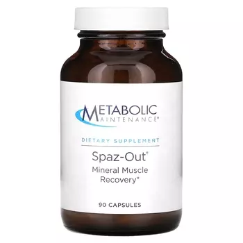 Минералы для восстановления мышц Metabolic Maintenance Spaz-Out, 90 капсул