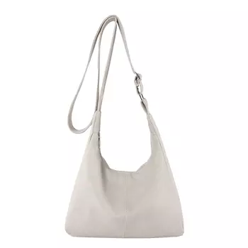 MingLu Сумка через плечо из искусственной кожи, обычная, унисекс, белая/хаки/черная/кофейная/розовая