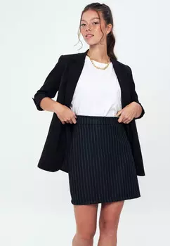 Мини-Бархатная юбка Herita, черный